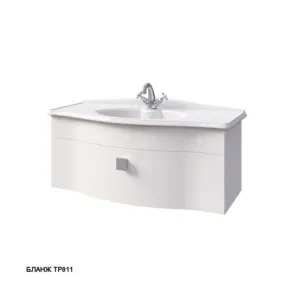 Тумба под раковину Caprigo Nokturn 1314-TP811, 100 см, подвесной, цвет бланж