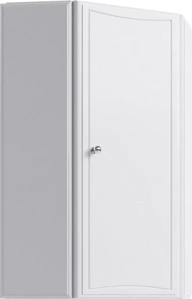 Шкаф подвесной Aqwella Барселона Ba.04.36, 38 см, угловой, цвет белый