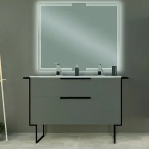 Тумба под раковину Cezares Urban, 55163, 120 см, цвет Grigio opaco