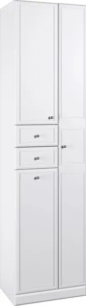 Пенал Aqwella Барселона 50 см, напольный, белый, универсальный, Ba.05.05