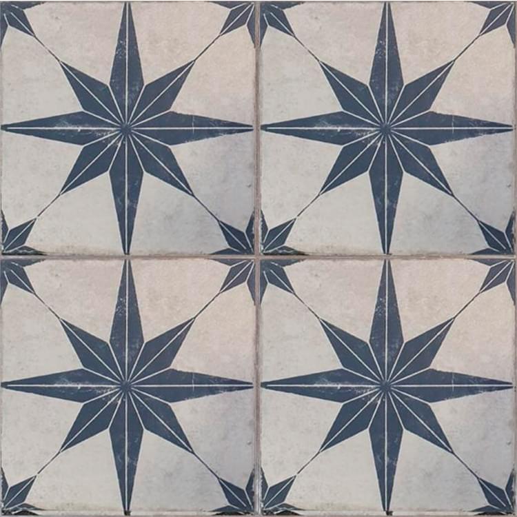 Керамогранит Scintilla Saphire Blue Pre-cut 45x45 см , Турция