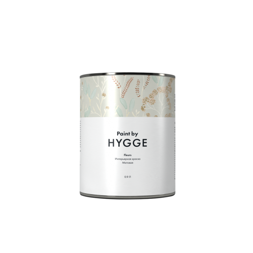 Краска Hygge Fleurs база А,C 0.9 л.