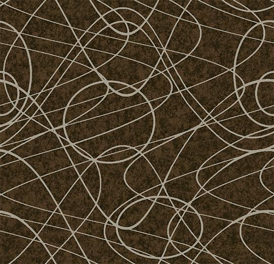 Flotex Vision Shape digital print 780002 Swirl Pepper ()